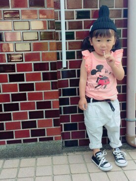 「ドラフトCO」｜kanaさん（キッズ・80cm）の夏コーディネート