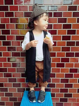 kanaさん（キッズ・80cm）の夏コーディネート