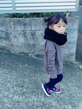 kanaさん（キッズ・90cm）の秋コーディネート