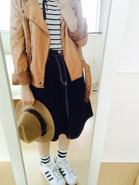 みなっちさん（レディース・154cm）の春コーディネート