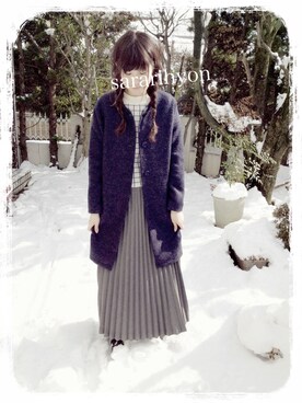 さらりひょんさん（レディース・165cm）の冬コーディネート