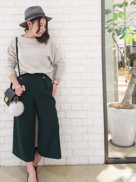 「アンディコール」｜undixcors_officialさん（レディース・158cm）の秋コーディネート