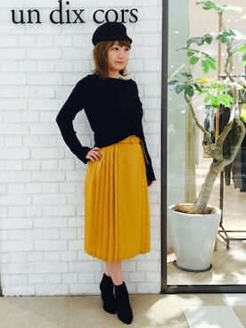 「アンディコール」｜undixcors_officialさん（レディース・158cm）の冬コーディネート