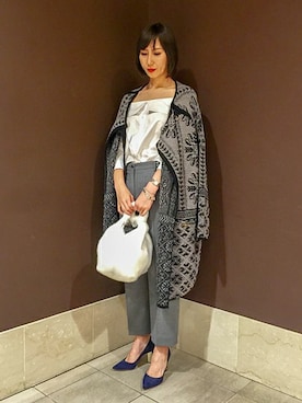 「womens」｜渡邉 早樹さん（レディース・168cm）の秋コーディネート