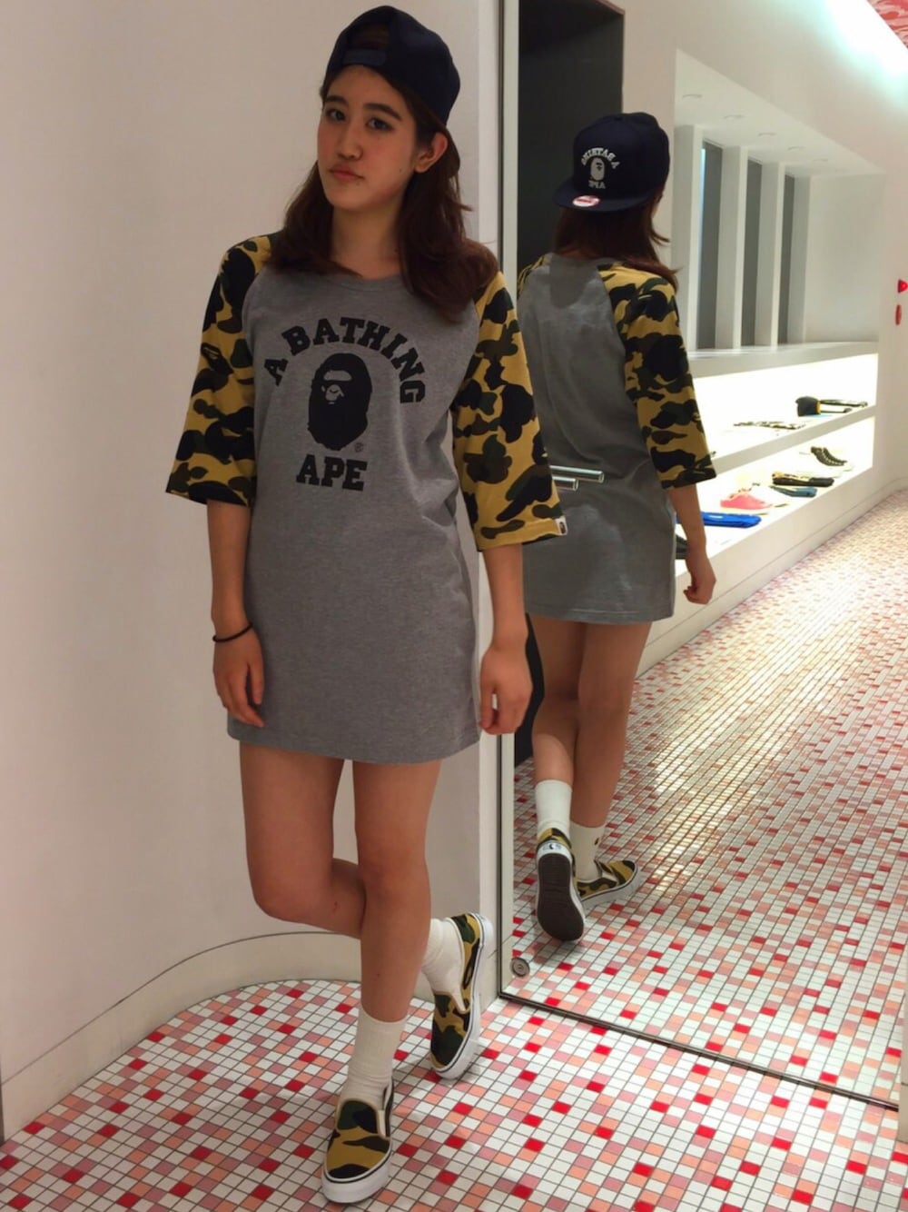 A BATHING APEのソックス/靴下を使った人気ファッションコーディネート