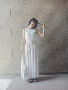 「ORiental TRaffic（オリエンタルトラフィック）の【再値下げ！SALE 50%OFF】【スポーツ系サンダル人気No1！】★スポーツサンダル★5203（サンダル）」を使った、COLLENTE(ambi)さん（レディース・160cm）の夏コーディネート