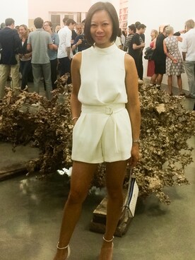 「shorts」｜「アイテム（ワンピース/ドレス）」を使った、Boveyさん（レディース・153cm）の夏コーディネート