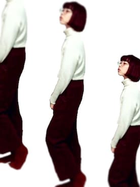 「ボブ女子」｜クリヲさん（レディース・155cm）の冬コーディネート