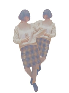 「ボブ女子」｜クリヲさん（レディース・155cm）の冬コーディネート