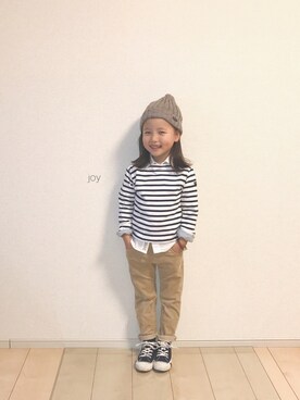 バニージョイ☆さん（キッズ・100cm）の秋コーディネート