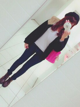 emonさん（レディース・160cm）の秋コーディネート