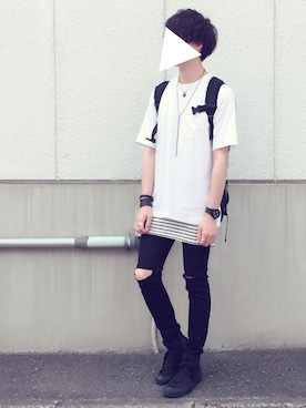 石井ケエさん（メンズ・168cm）の夏コーディネート