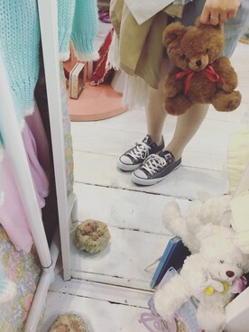 「DAISY（デイジー）のアイテム（その他）」を使った、sさん（レディース・157cm）の春コーディネート