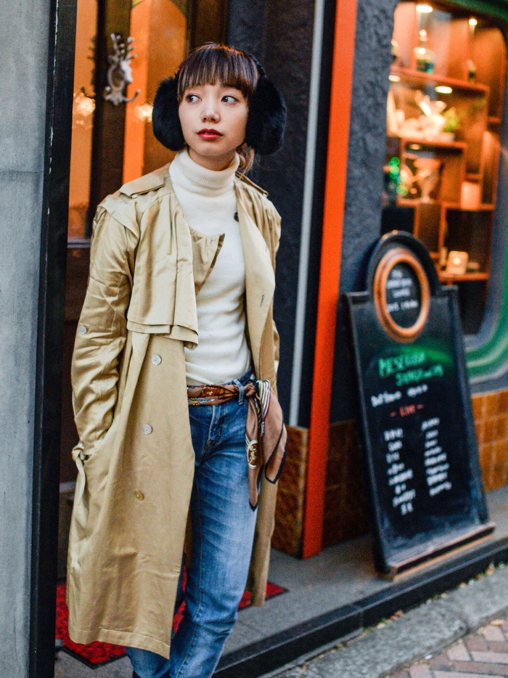 FACETASMのトレンチコートを使った人気ファッションコーディネート - WEAR