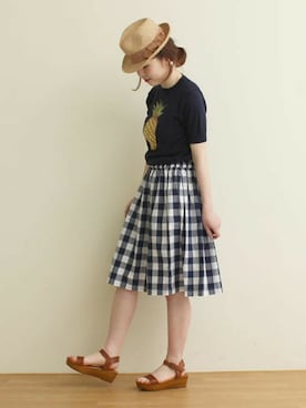 TSUNOさん（レディース・158cm）の春コーディネート