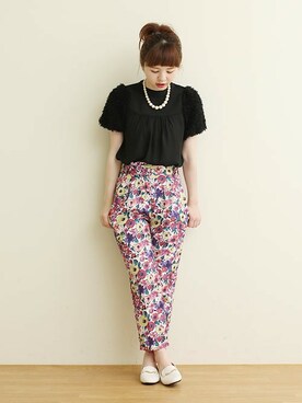 TSUNOさん（レディース・158cm）の夏コーディネート