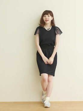 TSUNOさん（レディース・158cm）の夏コーディネート