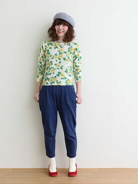 TSUNOさん（レディース・158cm）の秋コーディネート