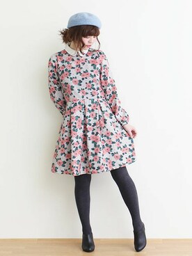 TSUNOさん（レディース・158cm）の秋コーディネート