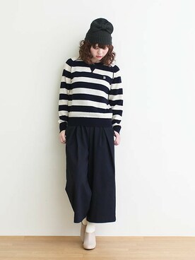 TSUNOさん（レディース・158cm）の秋コーディネート