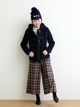 TSUNOさん(レディース・158cm)の冬コーディネート
