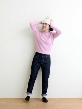 TSUNOさん(レディース・158cm)の冬コーディネート