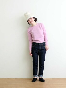 TSUNOさん(レディース・158cm)の冬コーディネート