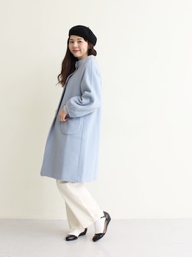 TSUNOさん（レディース・160cm）の冬コーディネート