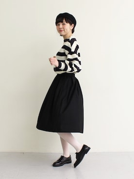 TSUNOさん（レディース・160cm）の冬コーディネート