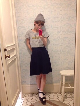 阿久津 涼香さん（レディース・157cm）の夏コーディネート