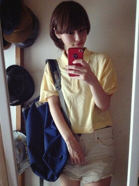 阿久津 涼香さん(レディース・157cm)の夏コーディネート