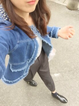 ❁MEGUMI❁さん（レディース・162cm）の春コーディネート