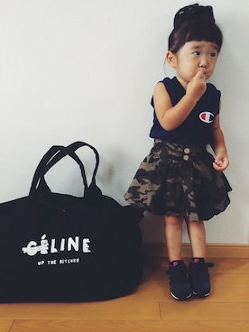 「しまむらコーデ」｜ririsanさん（キッズ・80cm）の秋コーディネート