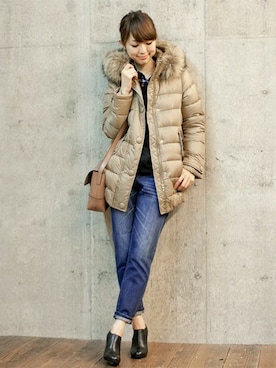 nano・universe lady's　STAFFさん（レディース・162cm）の秋コーディネート