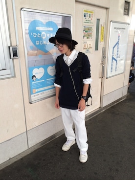 「insight（インサイト）のアイテム」を使った、KAZUさん（メンズ・167cm）の秋コーディネート