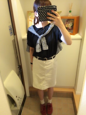 「レプシィム(LEPSIM)」｜「アイテム（腕時計）」を使った、こまっちゃんさん（レディース・162cm）の秋コーディネート