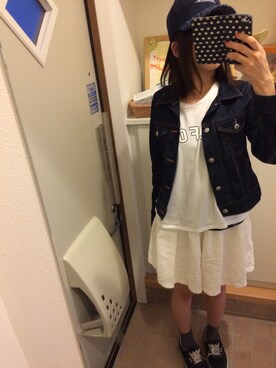 「archives（アルシーヴ）のアイテム（キャップ）」を使った、こまっちゃんさん（レディース・162cm）の秋コーディネート
