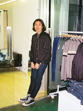 「WORKSHOP」｜CHAPCHIMSIさん（メンズ・178cm）の春コーディネート