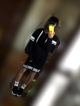 「one way（ワンウェイ）のアイテム（シャツワンピース）」を使った、Namiさん（レディース・149cm）の春コーディネート