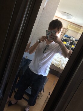 「JAM（ジャム）のアイテム（アクセサリー）」を使った、Tatuyukiさん（メンズ・175cm）の夏コーディネート