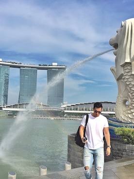 ekさん（メンズ・185cm）の夏コーディネート