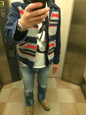 Tさん（メンズ・181cm）の秋コーディネート