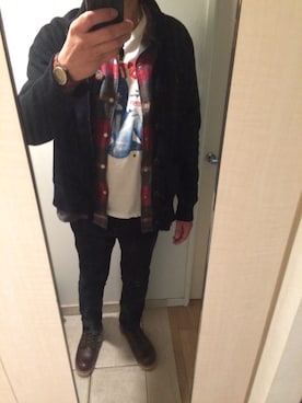 Tさん(メンズ・181cm)の秋コーディネート