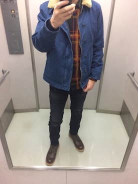 Tさん(メンズ・181cm)の冬コーディネート