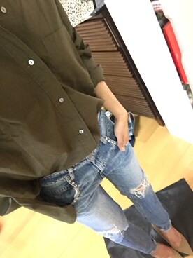 「スウェードパンプス」｜ma7さん（レディース・155cm）の秋コーディネート