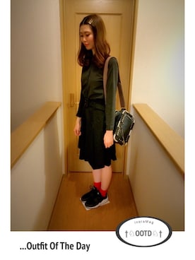 「air huarache」｜「アイテム（パンツ）」を使った、s a y o p iさん（レディース・169cm）の夏コーディネート