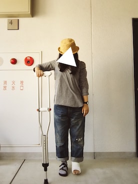 「homspun」｜まるまるさん（レディース・155cm）の春コーディネート