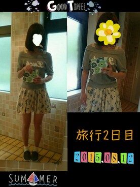 ミントちょこさん（レディース・167cm）の夏コーディネート