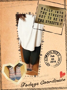 ミントちょこさん（レディース・167cm）の冬コーディネート