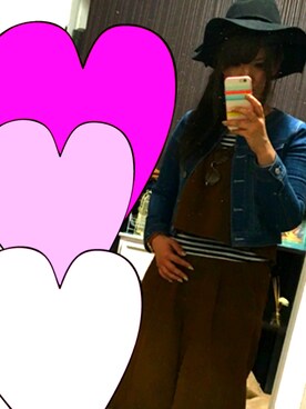 「CECIL McBEE（セシルマクビー）のアイテム（デニムジャケット）」を使った、rie.さん（レディース・173cm）の春コーディネート